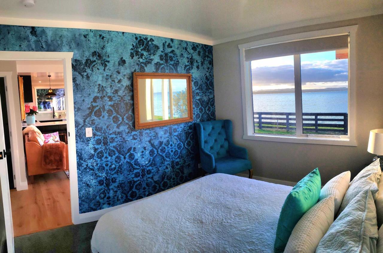 Red Rock Cottage, Beachfront Luxury Clarks Beach Buitenkant foto